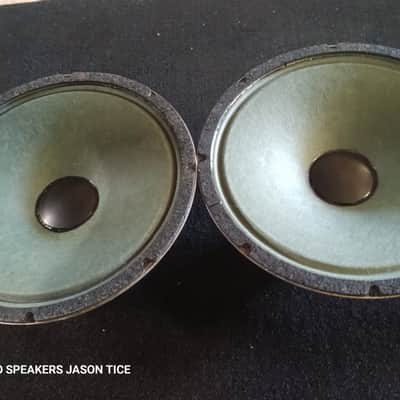 JENSEN P12 HEMP FIBER CONE 16 OHMS 2 AVAILABLE 30 WATTS OF FAT THICK MEATY TONALITY P.M.R. SPEAKER 1950s image 7