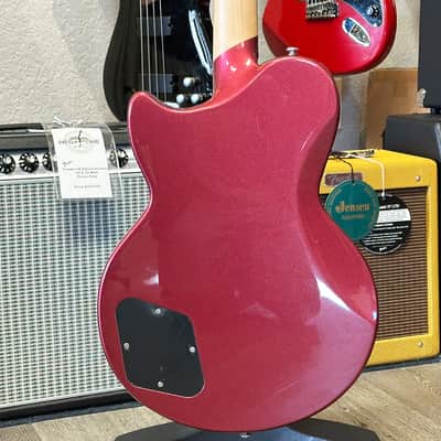 D'Angelico Premier Atlantic Electric Guitar Oxblood w/Gig Bag image 11
