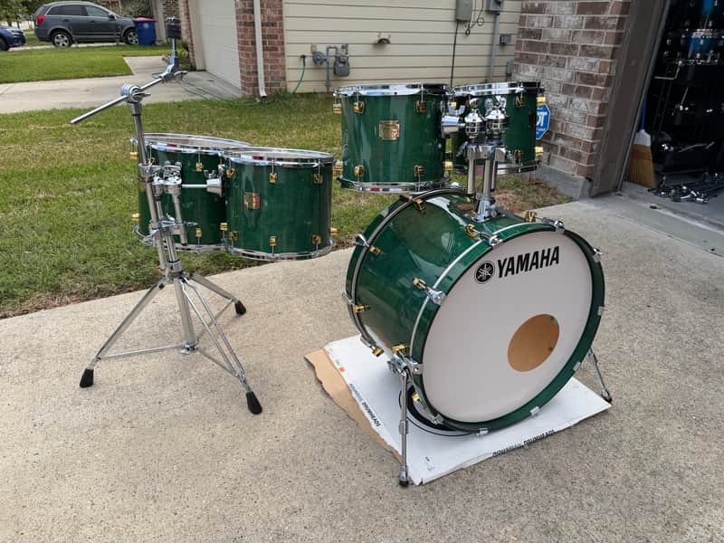 Yamaha Maple Custom  - Emerald Green image 1