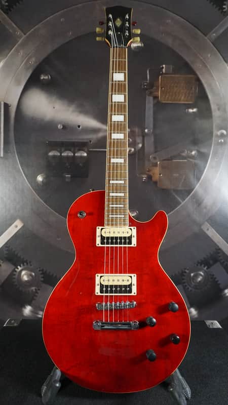Red Les Paul Electric Guitar w/ Gig Bag image 1