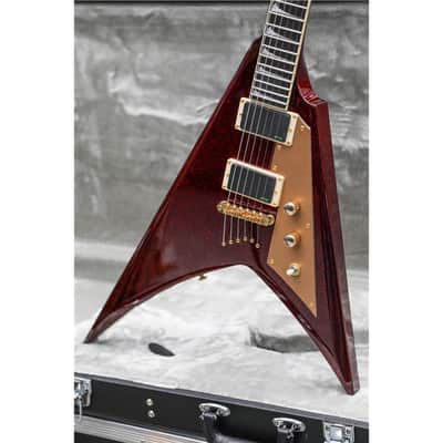 ESP LTD KH-V Red Sparkle Kirk Hammett Signature image 21