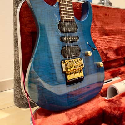 Ibanez RG570CT Fujigen 1995 / Transparent Blue - MIJ image 2