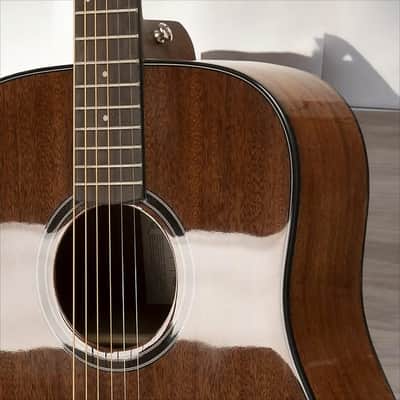 Crafter ABLE-D 630/N Able series 635, Dreadnought Acoustic Guitar w/ Solid Mahogany Top image 5