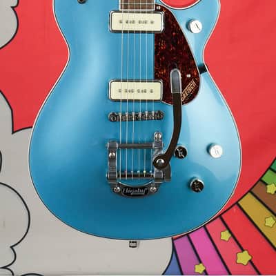 2022 Gretsch G5210T-P90 Electromatic Jet Two 90 Single-Cut with Bigsby, Laurel Fingerboard, Mako image 2