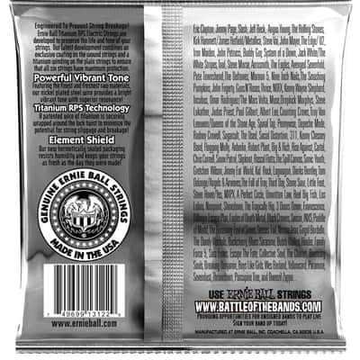 ERNIE BALL 3122 Hybrid Coated Slinky 009-046 Coated Titanium. Saiten für E-Gitarre imagen 2