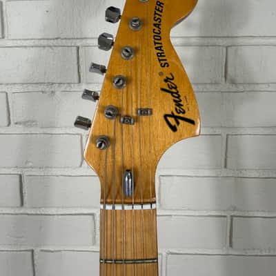 1974 Fender Stratocaster with 3-Bolt Neck, Maple Fretboard - Natural Gloss image 8