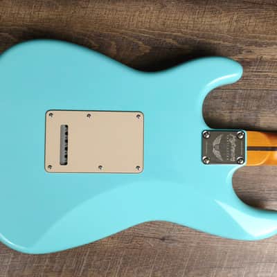 MyDream Partcaster Custom Built - Sonic Blue Split-Coil Dreamsongs image 3