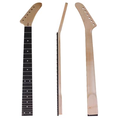 (DHL5-7 Day Delivery) 22 Fret 6 String Maple Banana electric guitar Neck - T shaped image 1