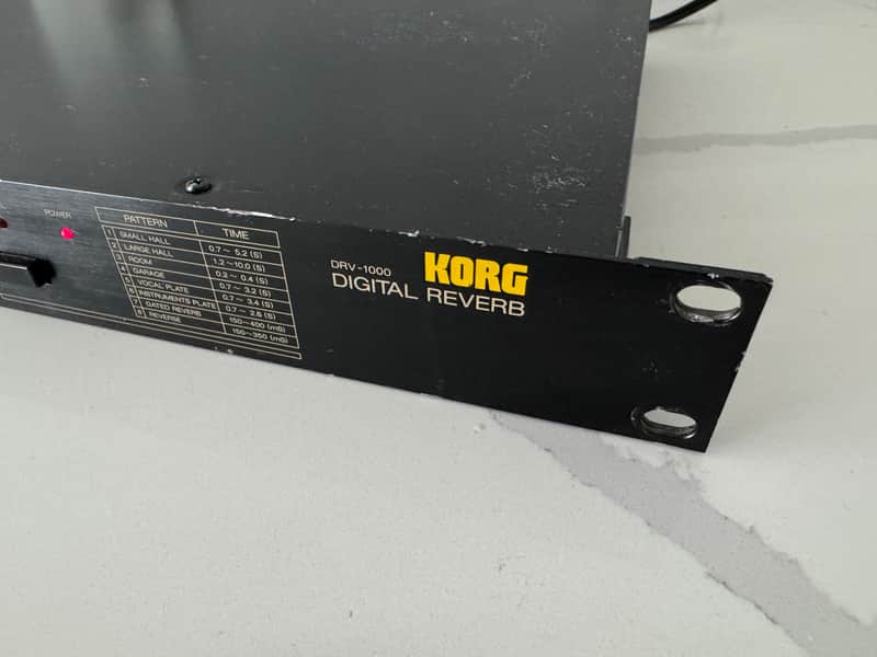 Korg DRV-1000 1980s - Black image 1