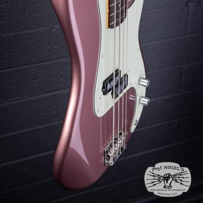 Tokai APB-101R Hard Puncher Bass Burgundy Mist MIJ Alder/Rosewood w/Gig Bag image 6