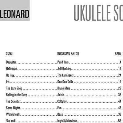 Ukulele Songs image 5