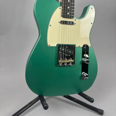 Brown Bear Guitars Featherweight Tele Inverness green metallic image 4
