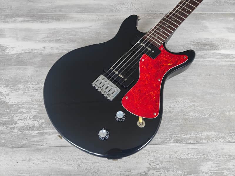 1990 Yamaha Japan SG-RR Junior Double Cutaway w/P90's (Black) | Reverb