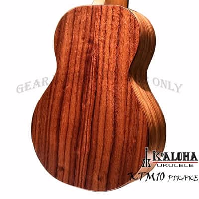 KoAloha KTM-10 Pikake all solid hawaiian low g string handmade ukulele tenor ukulele image 4