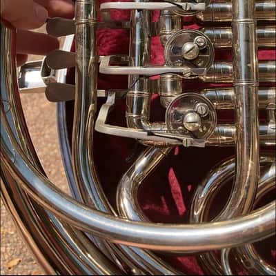 C G Conn  Professional 8D Double French Horn 1970s - Silver image 5