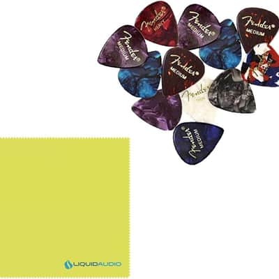 Seymour Duncan Blackened Black Winter 6-String Guitar Pickup Set Bundle w/ 12x Feder Guitar Picks, and Liquid Audio Polishing Cloth image 5