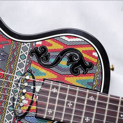 iVee Guitars #95 "electiReso" Ulos, Aluminum body Resonator Guitar image 11