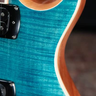 PRS SE Zach Myers Signature Electric Guitar - Myers Blue with Gig Bag image 11