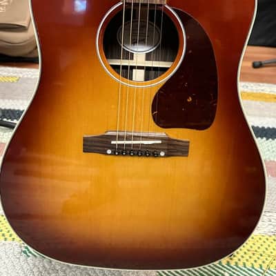 Gibson J-45 Studio Rosewood 2025 - Present - Gloss Rosewood Burst, Upgraded with Hard Case image 7