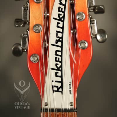 1967 Rickenbcaker 450/12 string Fireglo image 3