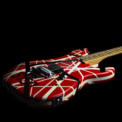 EVH 5150 Striped Series - Red/Black/White image 2