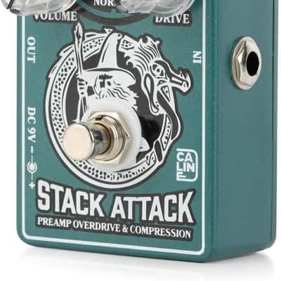 Caline CP-509 Stack Attack Preamp Overdrive & Compressor Fast *U.S* SHIP image 2