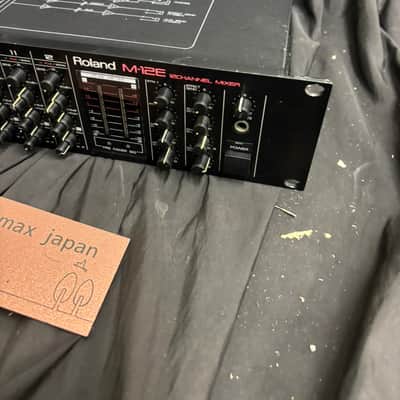 Roland M12E 12 Channel Rack Mixer Audio Line Mixer Tested image 9