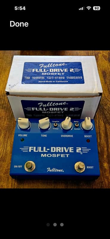 Fulltone Full-Drive 2 Mosfet