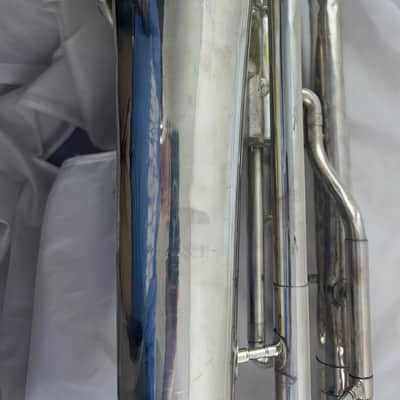 Yamaha YEP-201S Standard Euphonium 2000s - Silver-Plated image 13