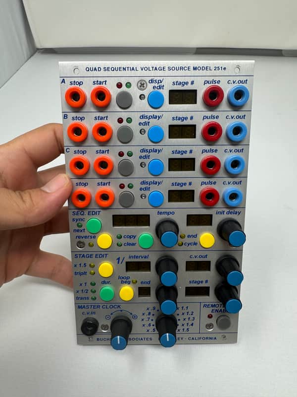 Buchla 251e Quad Sequential Voltage Source 2010s - Silver image 1