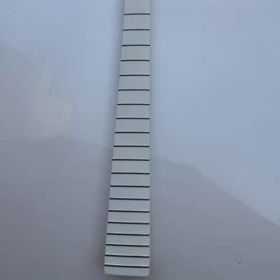 TL Matte White Electric Guitar Neck, 22-Frets image 1
