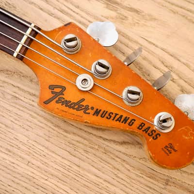 1970s Fender Mustang Bass – Custom Lollar Thunderbird + Riggio Silverburst Relic – 7lbs 13oz image 9