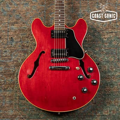 1979 Gibson ES-335 Dot neck, patent number pickups, factory stop tail w/ case