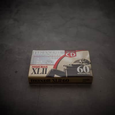 Maxwell XLII 60 Cassette 1990's NOS Sealed in Original Packaging image 3