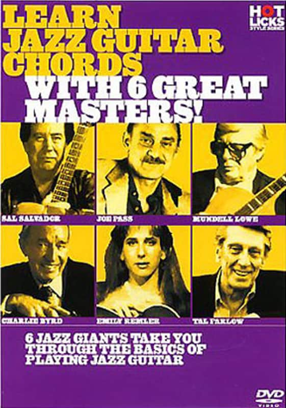 Hot Licks: Learn Jazz Chording With 6 Great Masters! DVD image 1