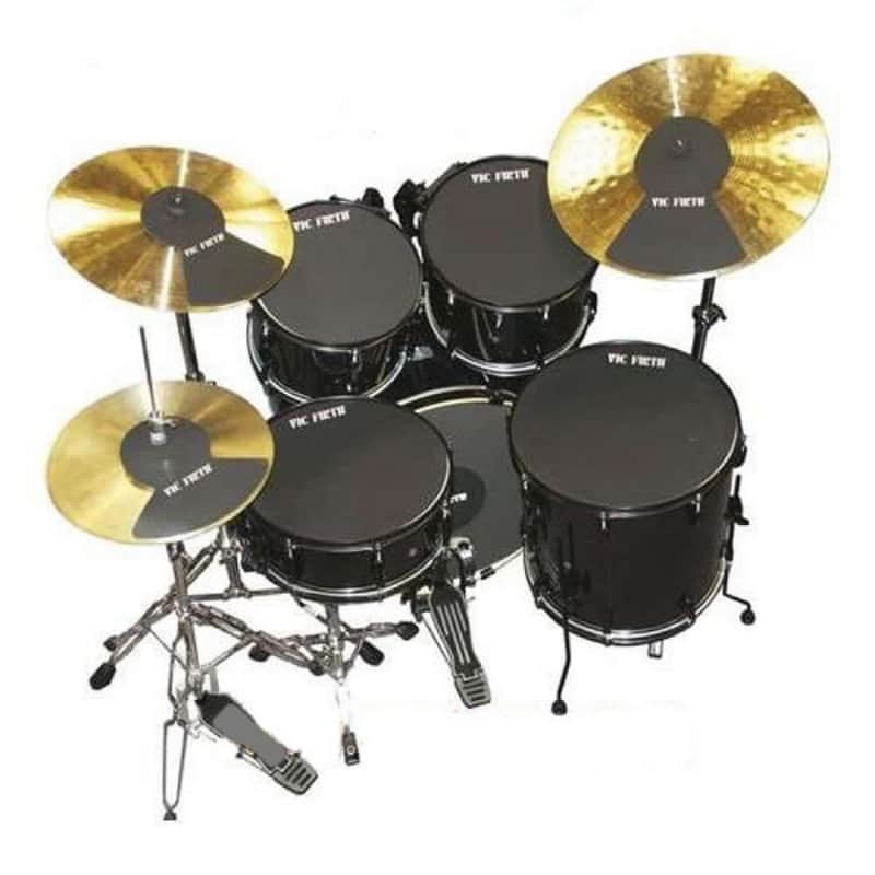 Vic Firth  MUTE PP4 Set completo di sordine per batteria  10,12,14,14, 22 E Piatti image 1