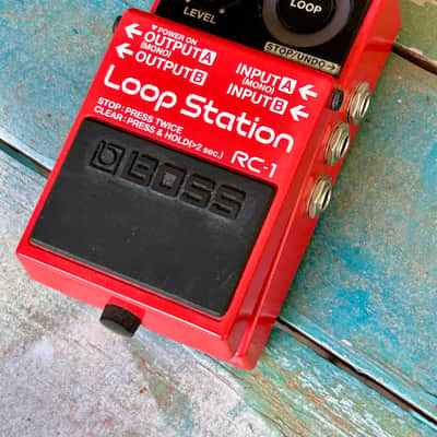 Boss RC-1 Loop Station 2014 - Present - Red image 2