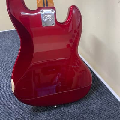 SX Left handed 5 string jazz bass image 13