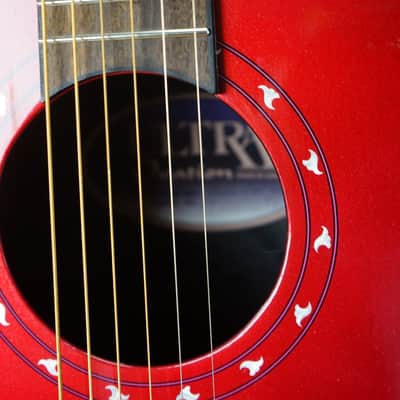 Ovation 1516 Ultra Series Mid-Depth Acoustic-Electric Guitar - Vampira Red image 10