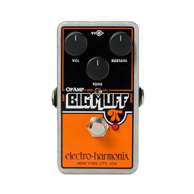 Electro-harmonix BIG MUFF 変換ケーブル付き Electro-Harmonix Op-Amp Big Muff Pi Reissue Fuzz | Reverb