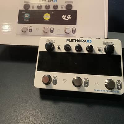 AS NEW’ TC Electronic Plethora X3 TonePrint Multi-Effects Pedalboard