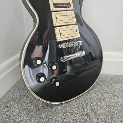 CSL Les Paul Custom 1970s - Ebony - Fujigen Gakki with Bill Lawrence pickups image 1