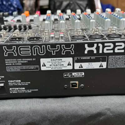 Behringer Xenyx X1222USB 12-Input Mixer with USB and Effects 2010 - Present - Standard image 5