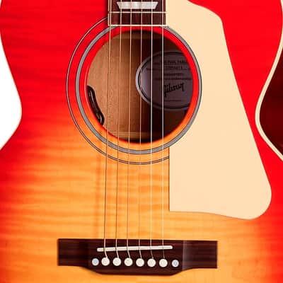 Gibson Les Paul Parlor Acoustic-Electric Guitar 2025 - Vintage Cherry Sunburst image 6