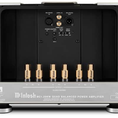 McINTOSH MC1.25KW - 1-Channel Solid State Amplifier (Pair) - NEW! image 6