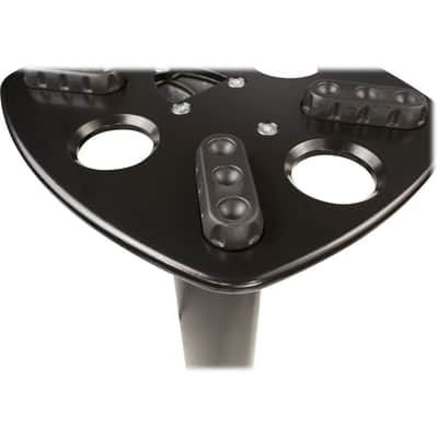 Ultimate Support MS90/45B Monitor Stands (Pair) 2010s - Black image 3