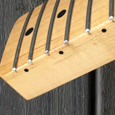 2013 Genuine Fender Lefty Standard Telecaster Neck Tele Amber Naturally Tinted image 8