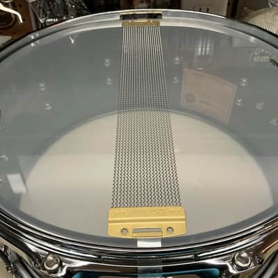 DW Anika Nilles / RUSH DRVD6514SVCBK 6.5"x14" Fifty Something Tour Tribute Snare Drum 2026 - Black Nickel over Brass image 17