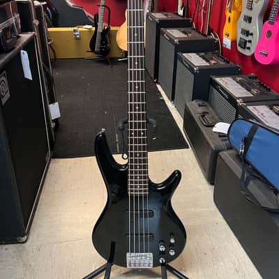 Ibanez Gio GSR205EXMOL 5-String Electric Bass 2010s - Black image 1