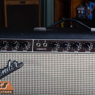 Brownface With Early Black Tolex! Fender Concert Amp 1963 image 3
